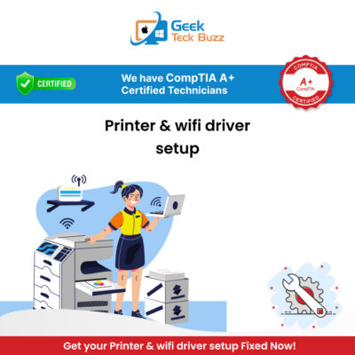 Printer & Wifi Driver Setup