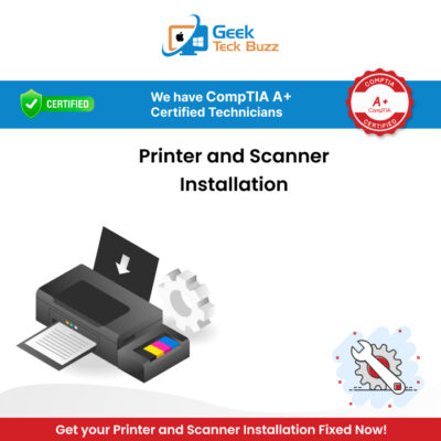 Printer and Scanner Installation